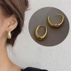 ★同梱割引あり★中折れフープピアス