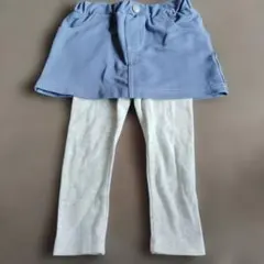 petit main スカートとレギンスセット 90