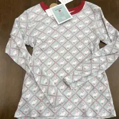 新品未使用 しまむらコラボ mewoo!あひるリブニット