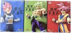 ドラゴンボール 超刻武勇伝 孫悟空 ベジータ ブリロー フィギュア セット