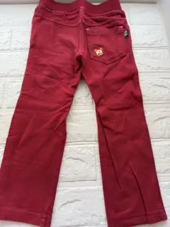 ピクニック　レッド　レギンスパンツ　100㎝のサムネイル