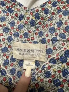 ラルフローレン　DENIM & SUPPLY 花柄ブラウス