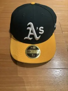 New Era 59FIFTY Athletics キャップ 7 1/8