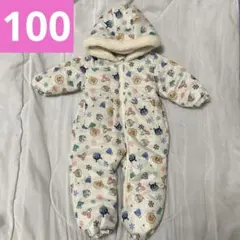 新品　アンパンマン ベビー ジャンプスーツ　カバーオール 100 スノーウエア