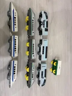 プラレール 新幹線➕貨車セット　0系、はやぶさ、ゆりかもめ7000系　動作確認済