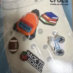 新品未使用　Crocs Jibbitz Back to School 5個パックのサムネイル