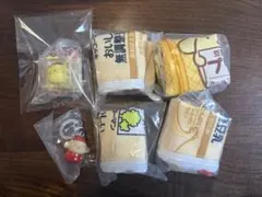 豆乳ミニポーチ4杯目 ポムポムプリンコラボパッケージ ガチャ　ガチャガチャセット