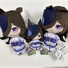 Chibiぬいぐるみ ライスシャワー+ハルウララ セット ウマ娘 Chibiぬいぐるみ ライスシャワー+ハルウララ セット ウマ娘 - メルカリ