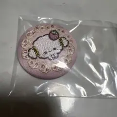 【新品】サンリオ刺繍 缶バッチこぎみゅん