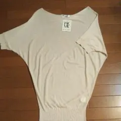 新品・タグ付き　ミッシェルクラン ニット カットソー 半袖　トップス