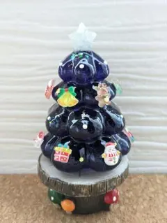 琉球ガラスのクリスマスツリー形オルゴナイト☆