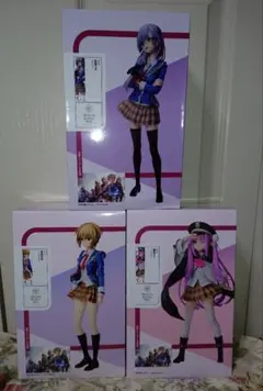 ヘブンバーンズレッド 1/8スケールフィギュア 茅森月歌 和泉ユキ 國見タマ