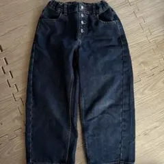 デニム バレルジーンズ