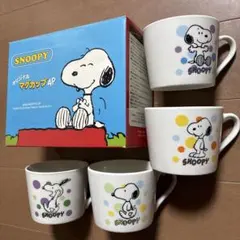 SNOOPY オリジナルマグカップ4Pのサムネイル