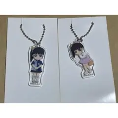 鬼滅の刃　アクリルキーホルダー　ローソン　栗花落カナヲ