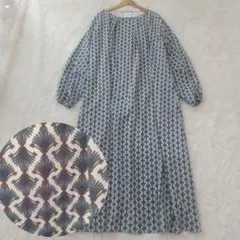 パーソン&ピープル ワンピース 総柄 ゆったり フリーのサムネイル