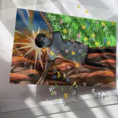 手描きイラスト アート作品