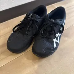 asics アシックス 21センチ キッズ スニーカー ブラック 運動靴 子供靴
