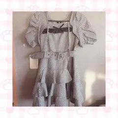 Pium ティアードフリルミニワンピース