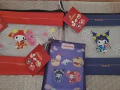マイメロディ　クロミ　ロリータ　チャイナ　ポーチ　3種　タグ付き