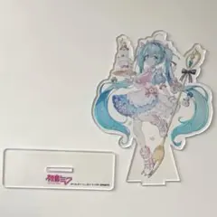初音ミク×不二家 ミルキー コラボ アクリルスタンド さくらしおり アクスタ 新品！初音ミク さくらしおり マジカルミライ2020 不二家ミルキー
