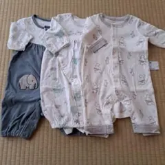 ベビー カバーオール 3着セット