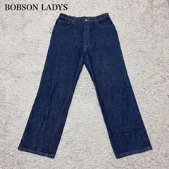ボブソンレディース　デニムパンツ(73)ストレッチ　脚長効果　大人カジュアル