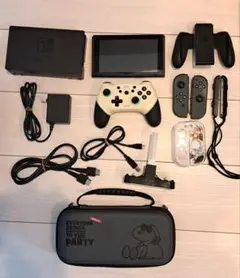 【ジャンク】美品Nintendo Switch 本体、付属品多数