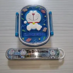 ドラえもん　お弁当箱　カトラリーセットのサムネイル