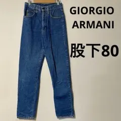 GIORGIO ARMANI JEANS デニムパンツ インディゴ 股下80