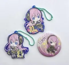 巡音ルカ グッズ セット 缶バッジ グッズ-バッチ】初音ミクシリーズ 缶バッジ/D 巡音ルカ 和風喫茶