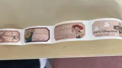 ディズニーリゾート購入トイ・ストーリー ステッカー ロール式