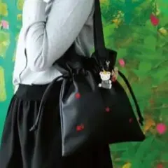 秋のファミリアショー2024 限定 巾着トートバッグ チャーム付き