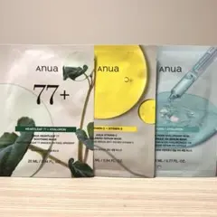 ANUA フェイスマスク 3枚セット