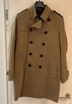 お*ん様 Coach ベージュ ダブルブレスト トレンチコート