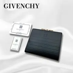 GIVENCHY ジバンシィ 二つ折り財布 がま口 グリーン 深緑 日本製のサムネイル