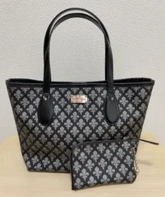 アナスイ ANNA SUI ショルダートートバッグ/2way モノトーン/新品 