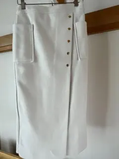 apart by lowrys ホワイト タイトスカート Mサイズ