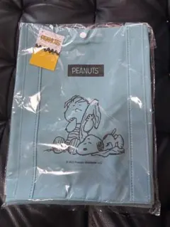 PEANUTS スヌーピー トートバッグ 水色