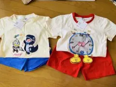 【新品】男の子 半袖セットアップ 2セットまとめ売り size 110