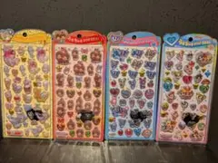 うるちゅるポップシール　トムジェリモンチッチエンジェルブルーパワパフ4種セット