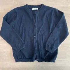 ネイビー カーディガン 110