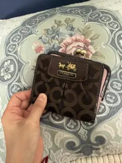 COACH♡バイカラー♡ 二つ折り財布