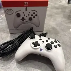 Nintendo Switch2ホリパッド TURBO NSX-065 ホワイト