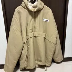 Java ジャバ　ベージュ ハーフジップ　フリースジャケット