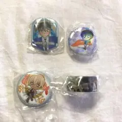 新品未使用☆ くら寿司びっくらポン　名探偵コナン　マスキング　缶バッジ　安室透