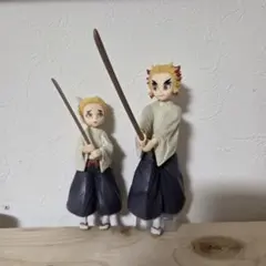 一番くじ 鬼滅の刃 ふめつのきずな B賞 煉獄杏寿郎 千寿郎 フィギュア 幼少期