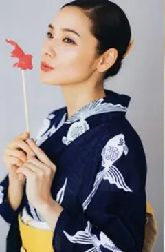 日本橋 竺仙：地染 綿絽 ゆかた 金魚 - メルカリ
