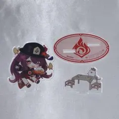 胡桃 原神 スイパラ 岩華聚餐 ちびキャラ アクリルキーホルダー