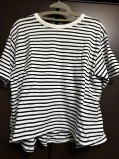 ストライプ 半袖Tシャツ AMERICAN HOLIC